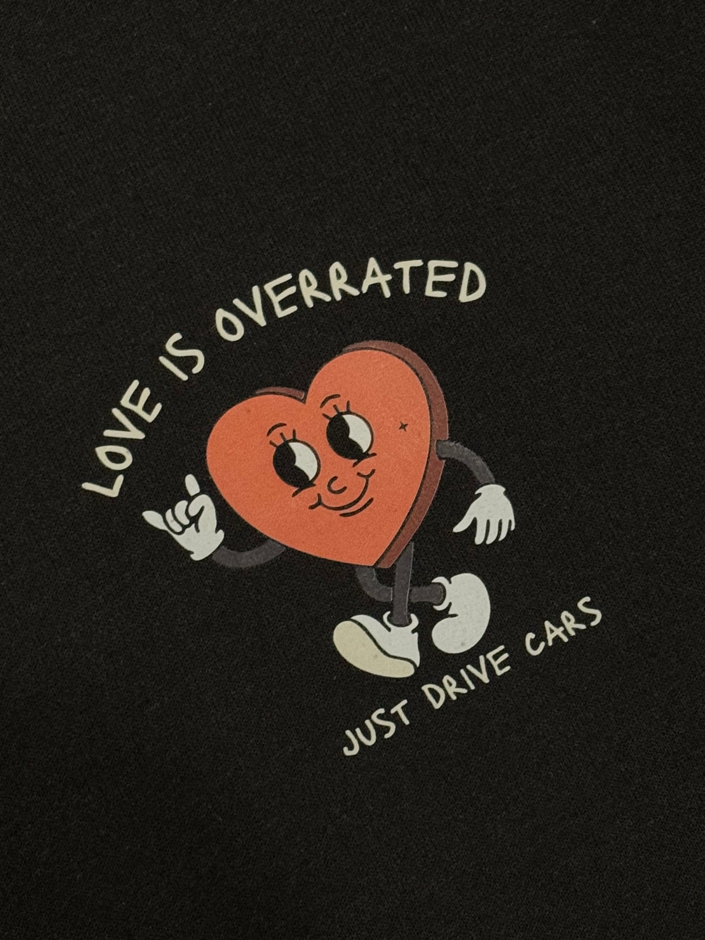 LOVE IS OVERRATED HOODIE